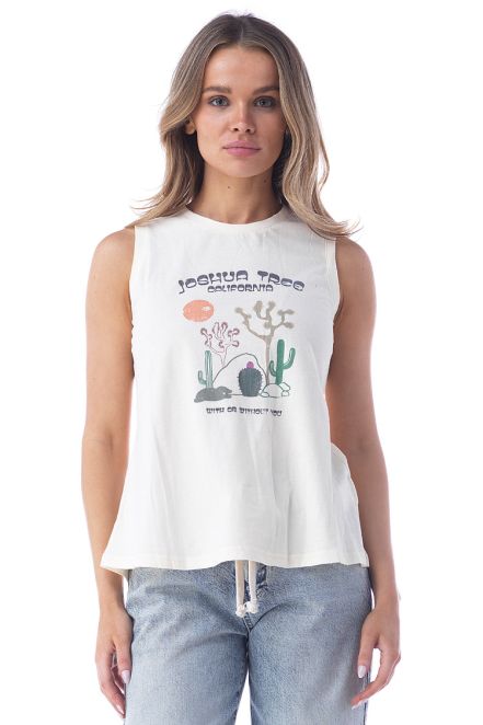 EILA DESERT GRAPHIC TANK